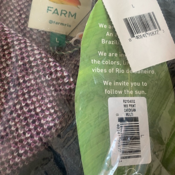 Farm Rio Mix Print Cardigan - Picture 16 of 16